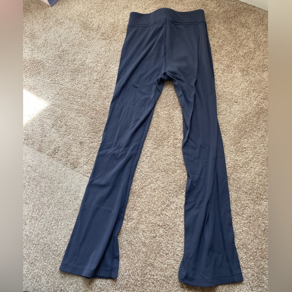 Outdoor Voices ribbed flared yoga pants